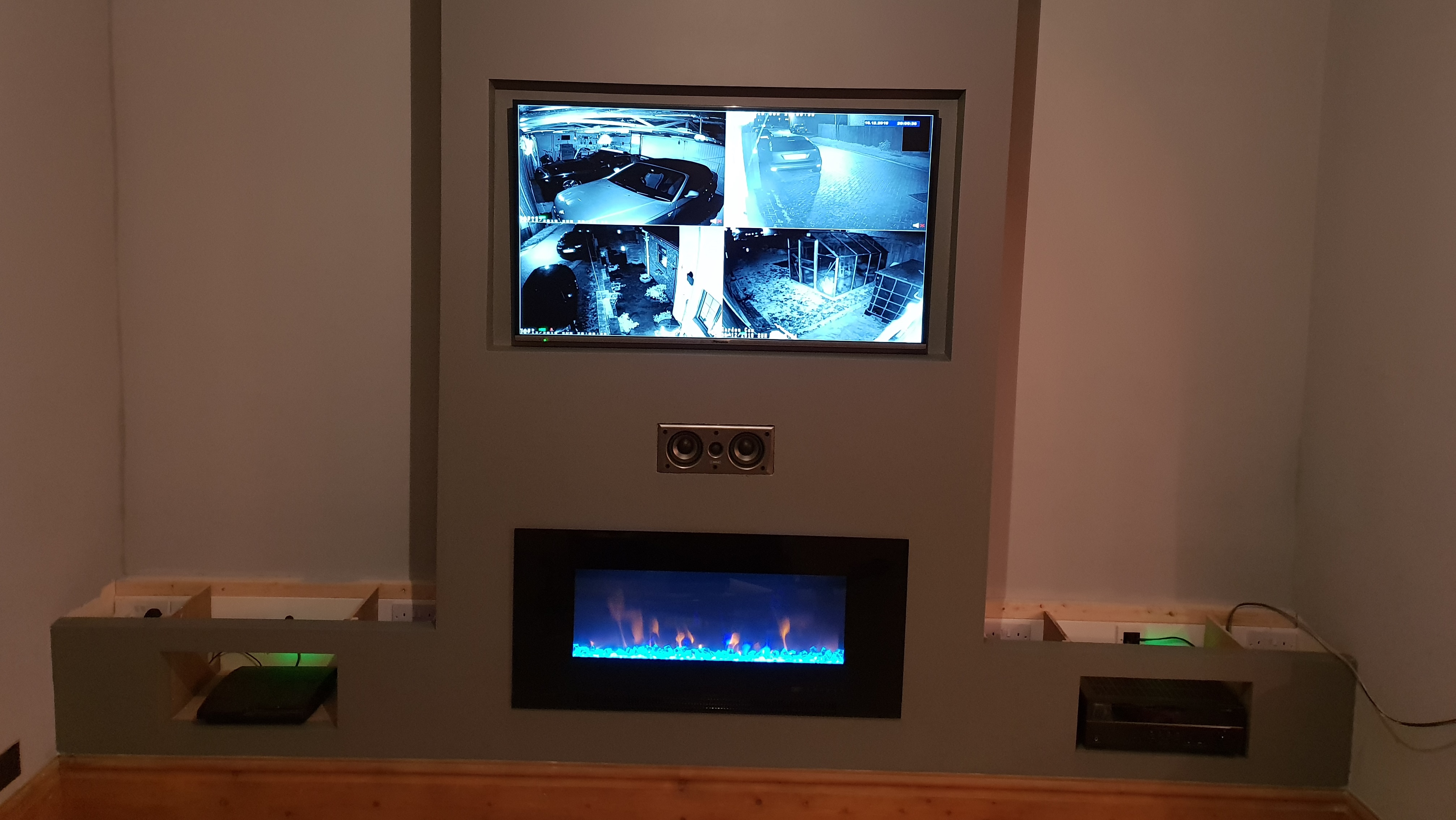 AV Wall build