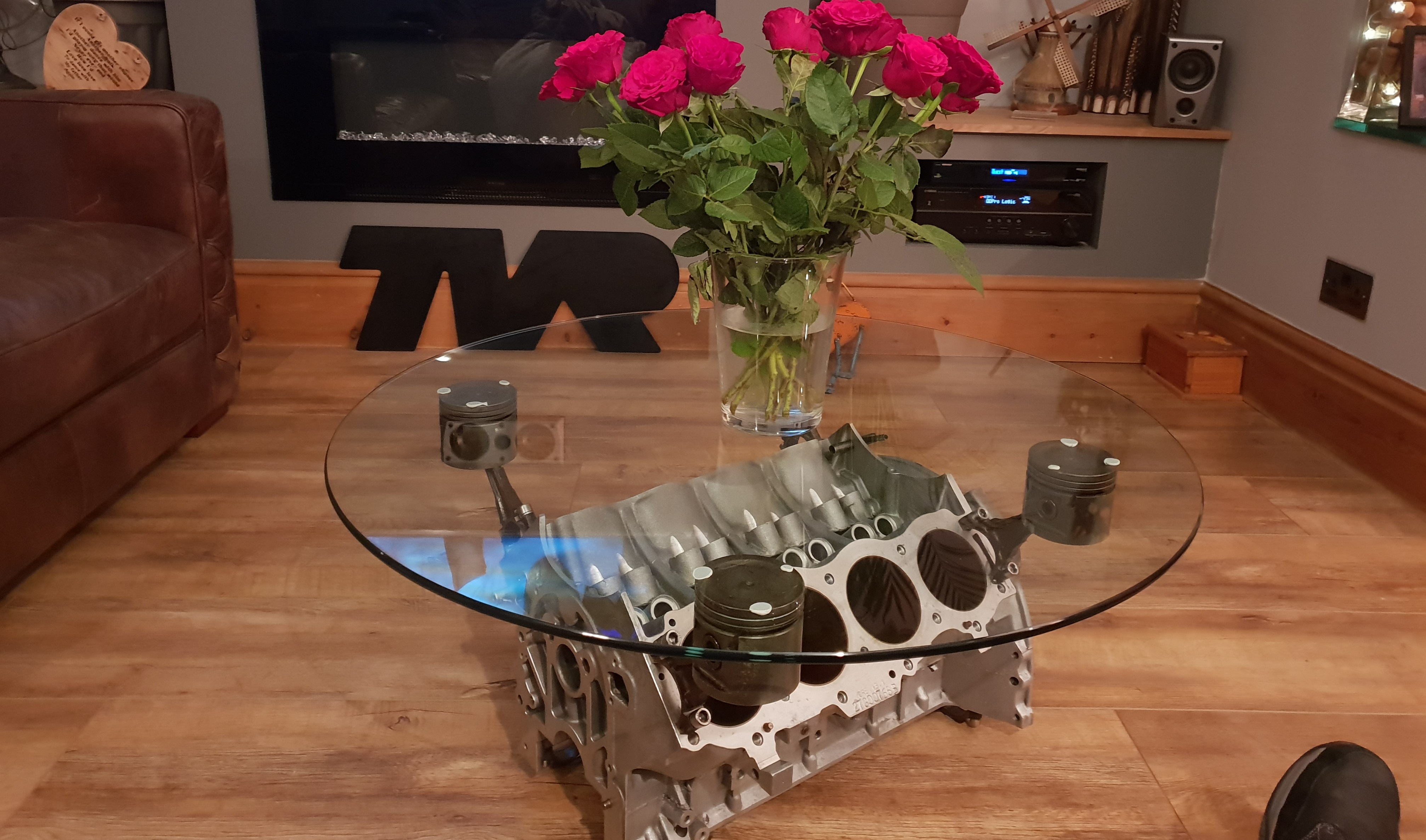 v8 coffee table